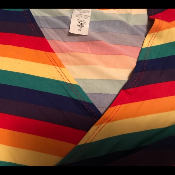 Rainbow Striped Skirt Set - Picture 4 of 5